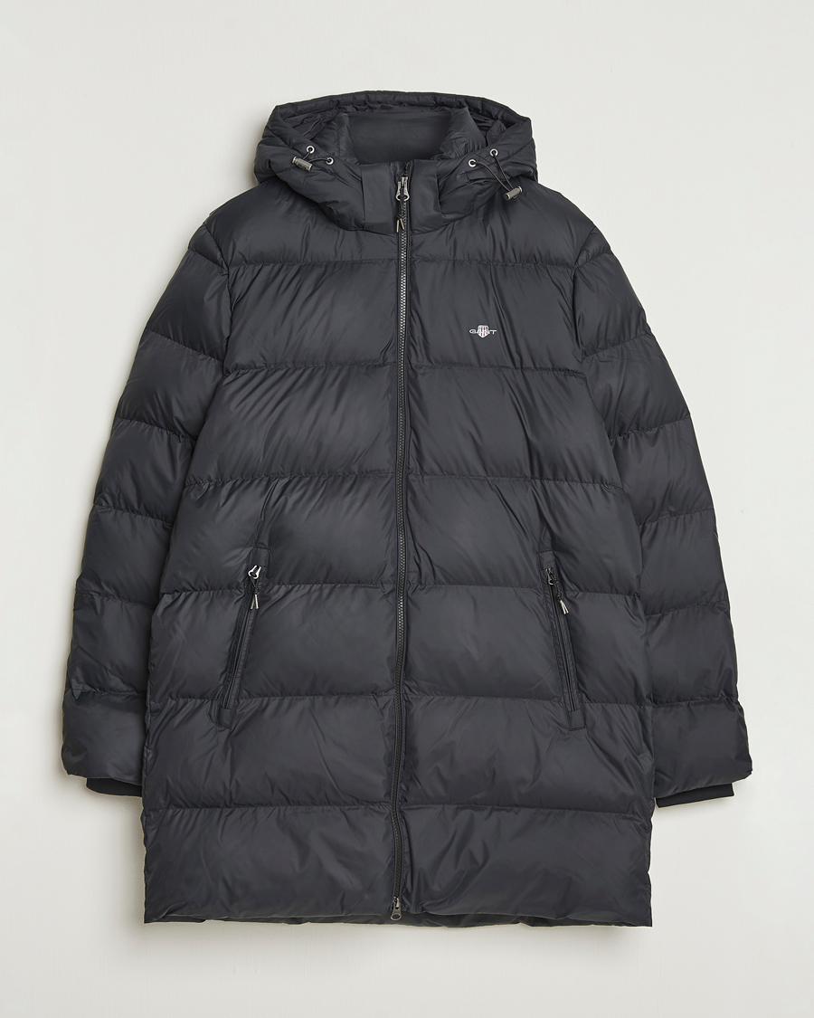 Hombres | Abrigos y chaquetas | Gant | The Active Cloud Mid Length Jacket Black