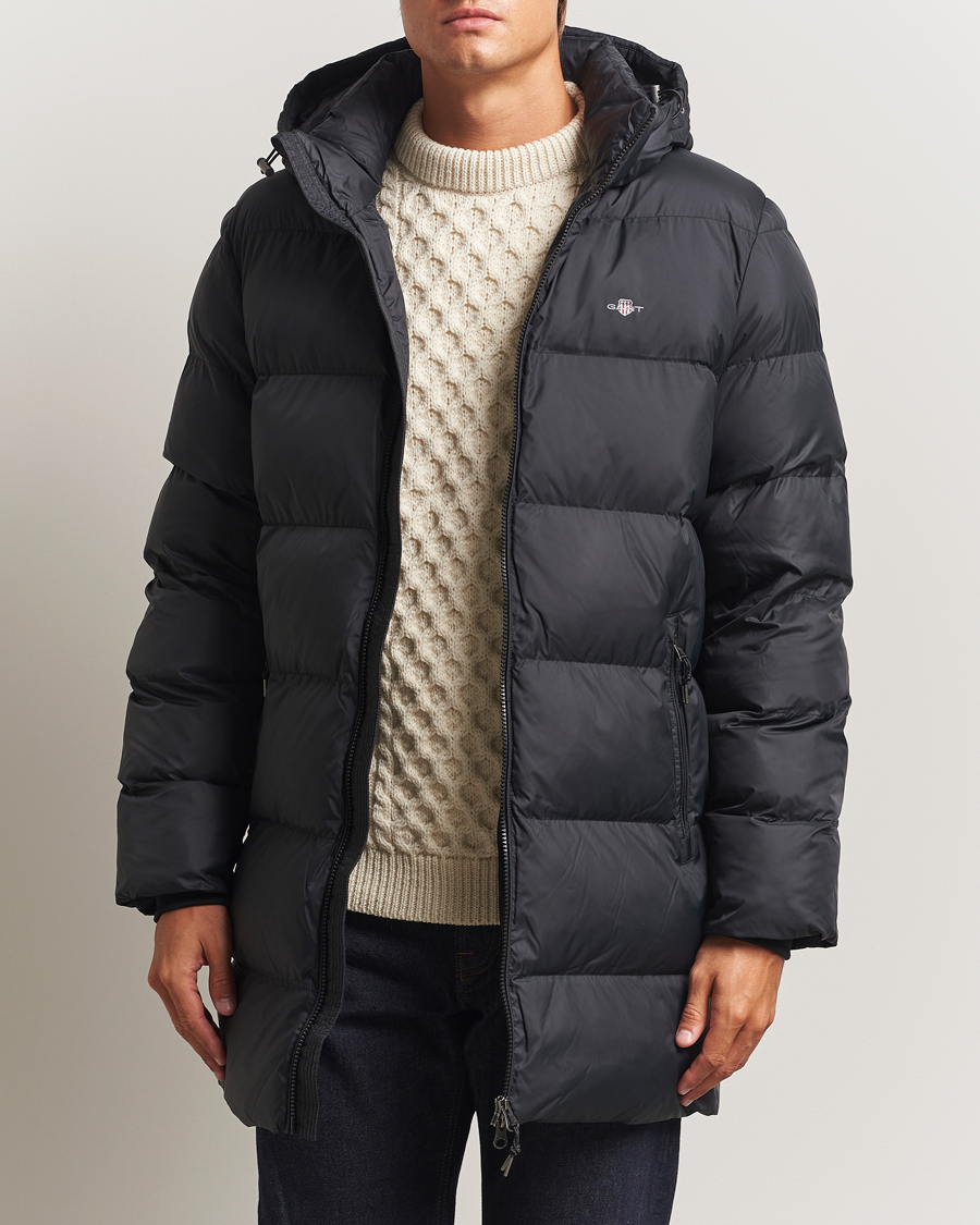 Hombres | Abrigos y chaquetas | Gant | The Active Cloud Mid Length Jacket Black