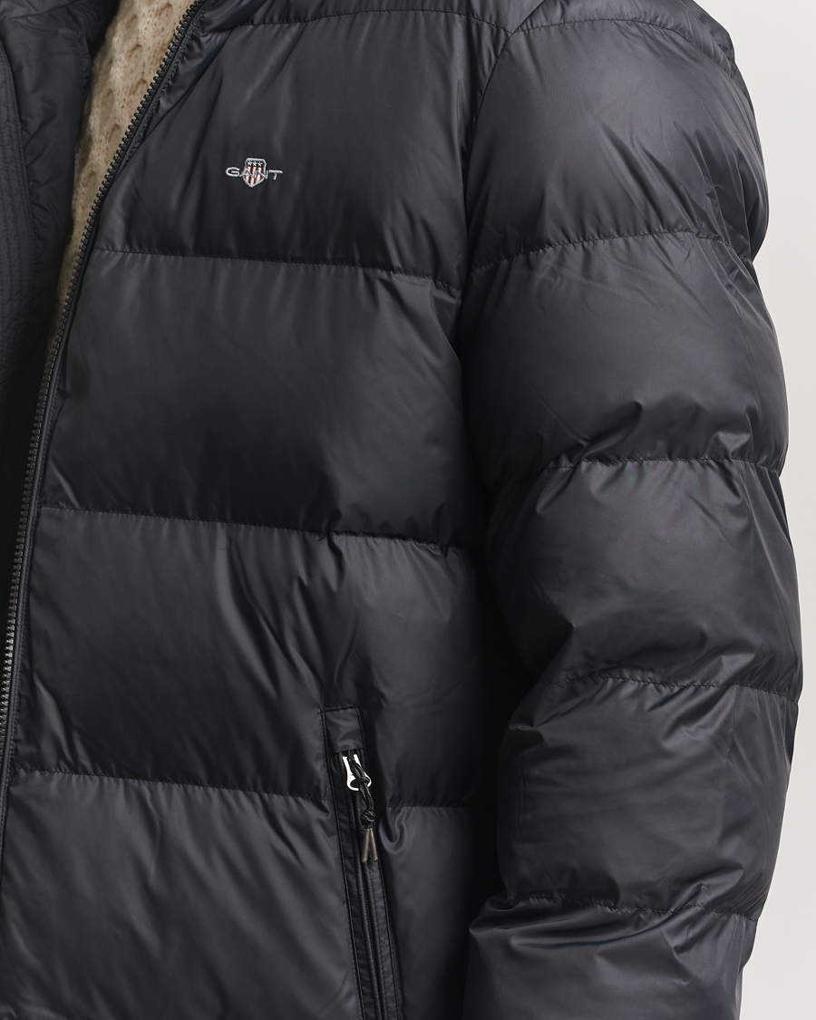Hombres | Abrigos y chaquetas | Gant | The Active Cloud Mid Length Jacket Black