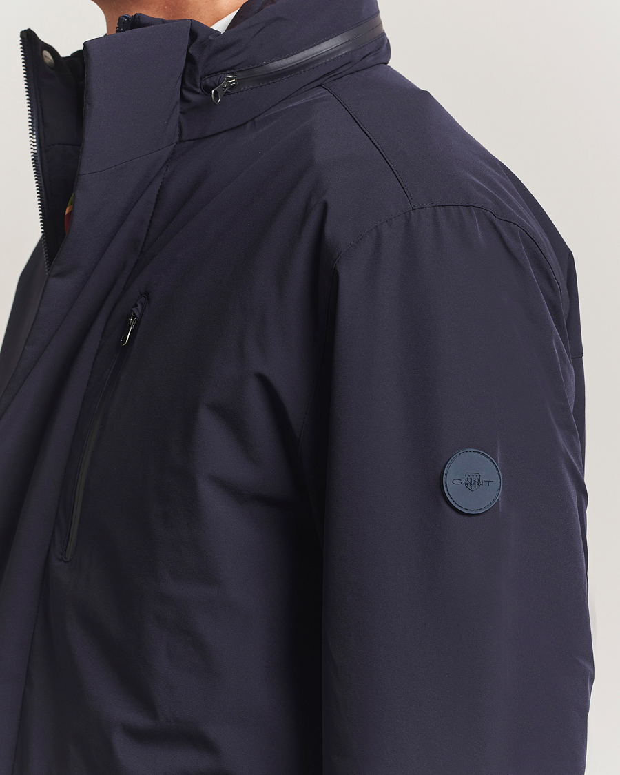 Hombres | Abrigos y chaquetas | Gant | Double Mid Length Field Jacket Evening Blue