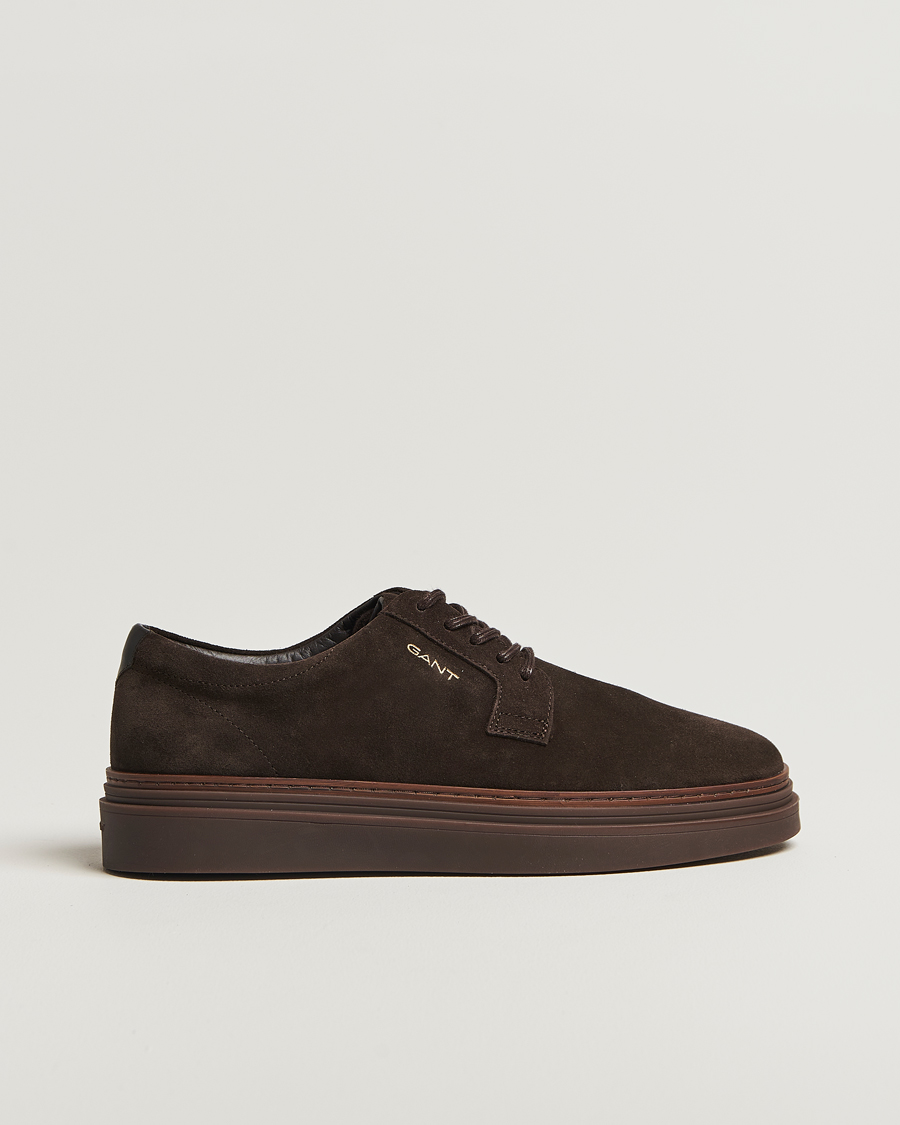 Hombres | GANT Kinzoon Suede Derby Sneaker Espresso Brown | GANT | Kinzoon Suede Derby Sneaker Espresso Brown