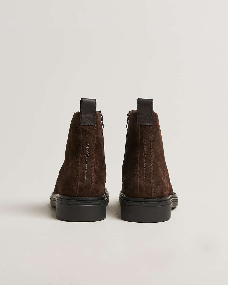 Hombres | Botas | Gant | Boggar Suede Boot Espresso Brown