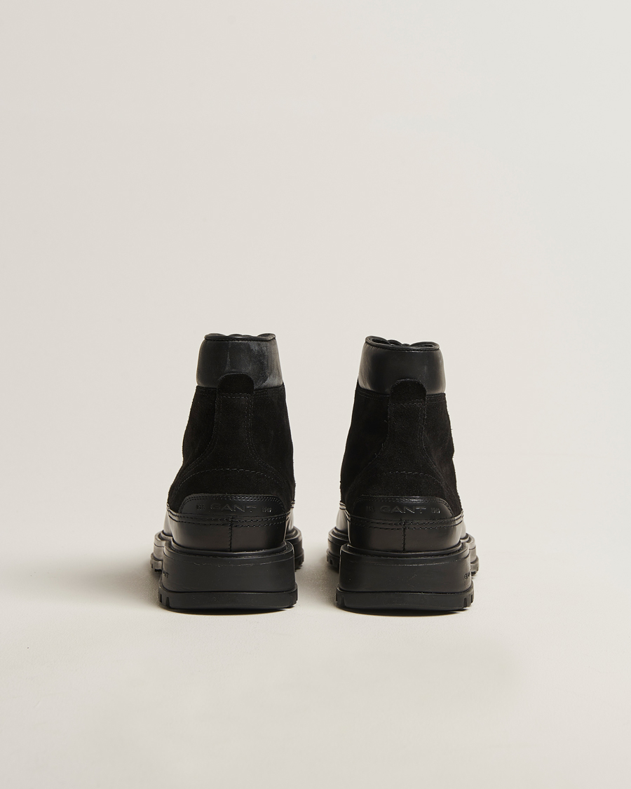 Hombres | Botas | Gant | Clafton Felt Lined Suede Boot Black