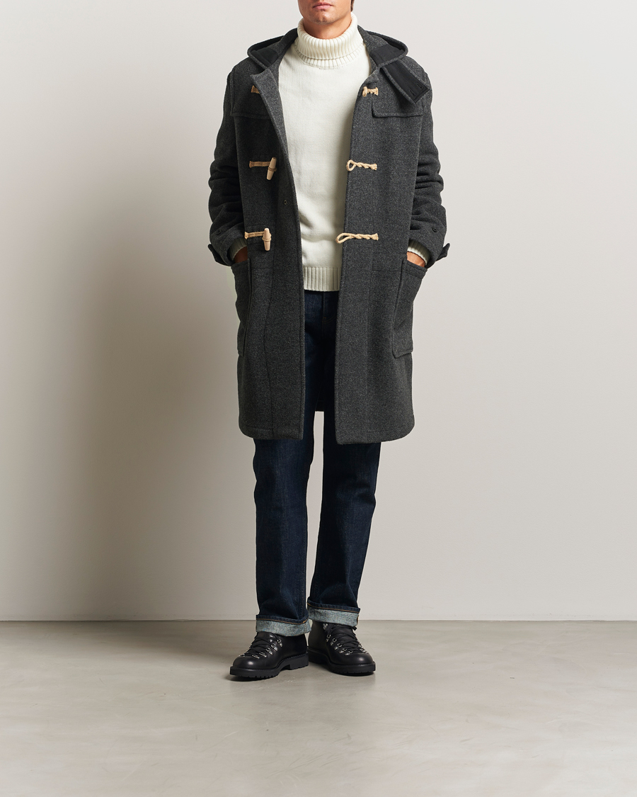 Hombres | Abrigos y chaquetas | Gloverall | 575 Monty Original Duffle Coat Charcoal