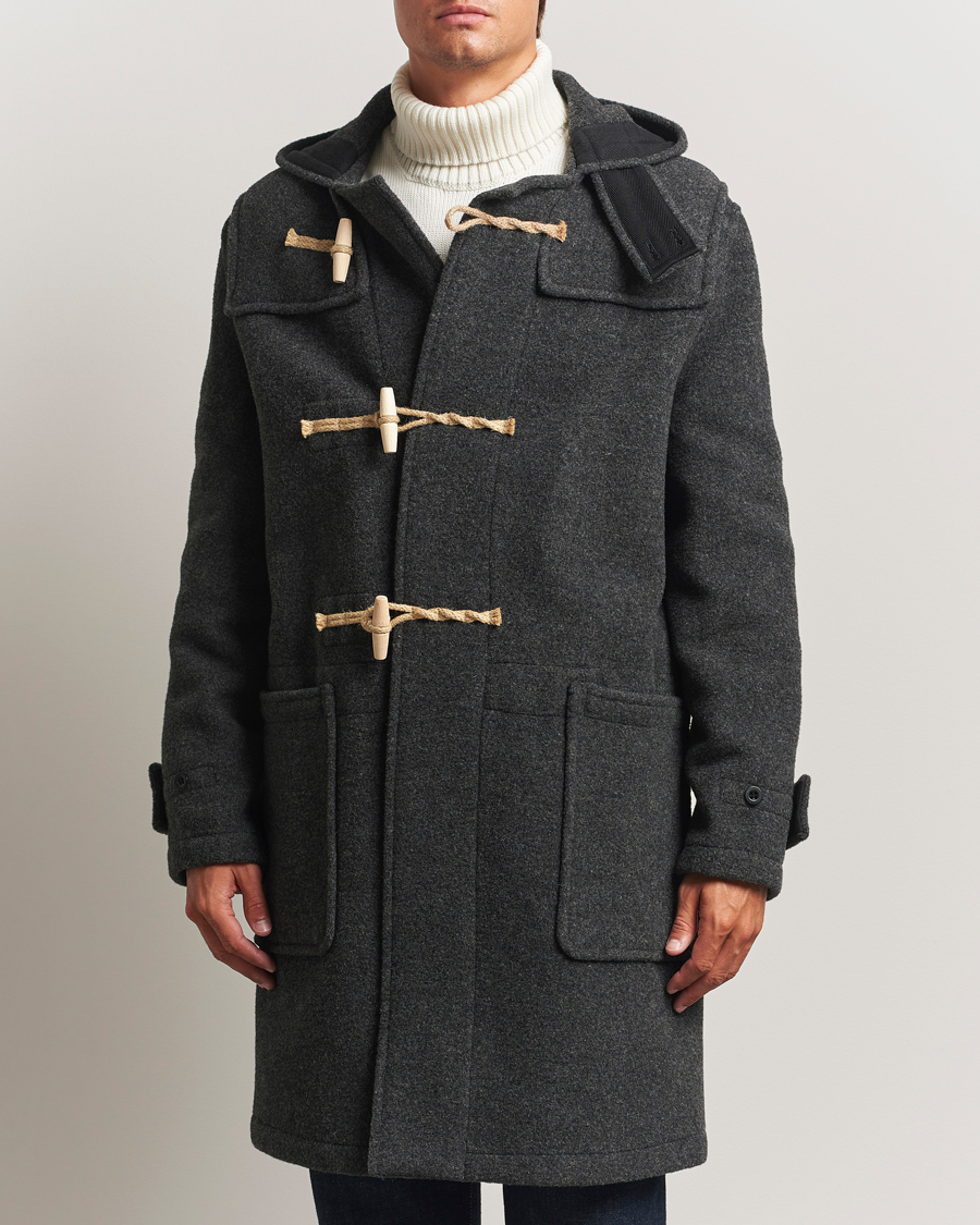 Hombres | Abrigos y chaquetas | Gloverall | 575 Monty Original Duffle Coat Charcoal