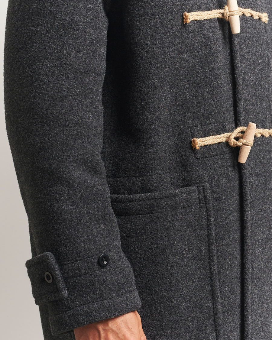 Hombres | Abrigos y chaquetas | Gloverall | 575 Monty Original Duffle Coat Charcoal