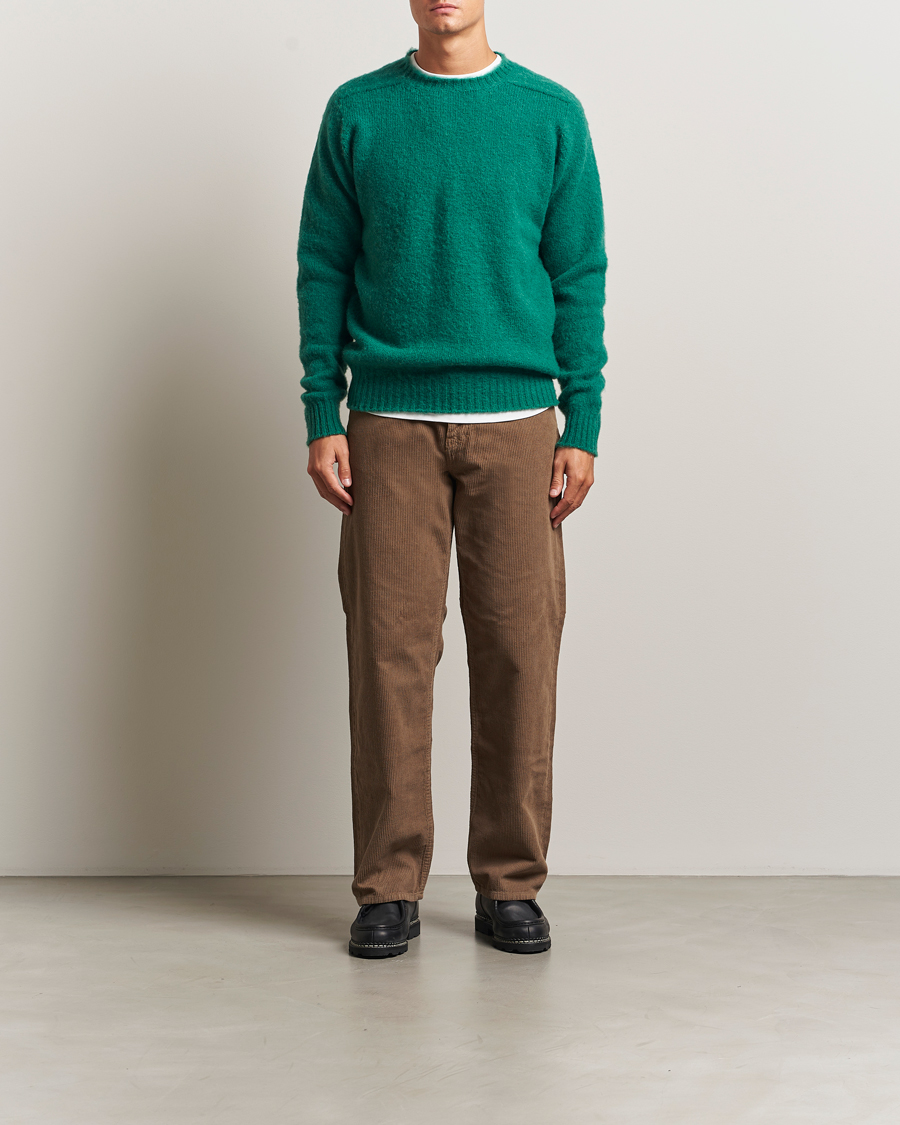 Hombres | Jerséis y prendas de punto | Howlin' | Shaggy Bear Sweater Dusky Mint