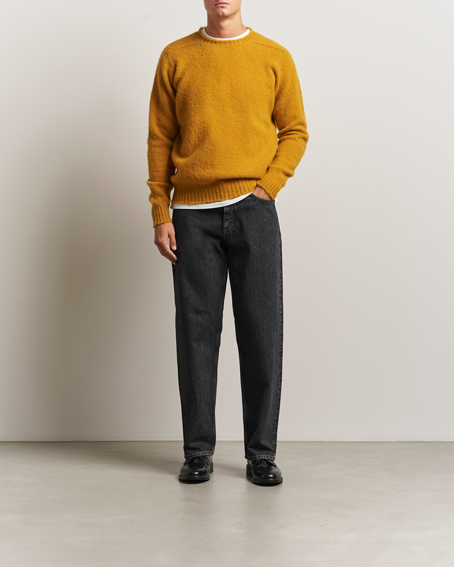 Hombres | Jerséis y prendas de punto | Howlin' | Shaggy Bear Sweater Harvest Gold