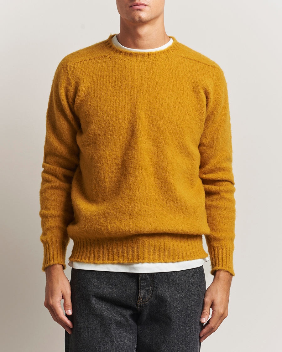 Hombres | Jerséis y prendas de punto | Howlin' | Shaggy Bear Sweater Harvest Gold