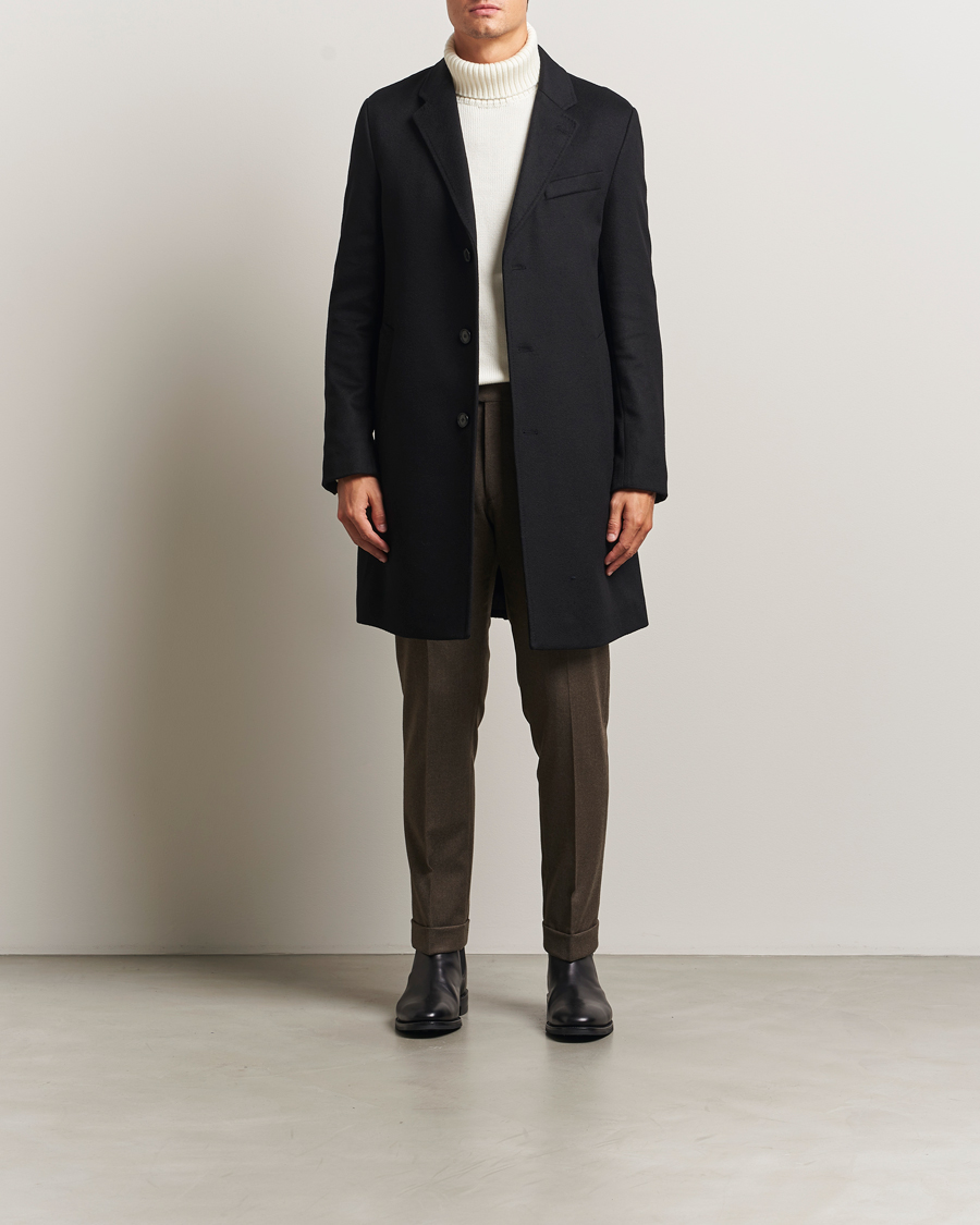Hombres | Abrigos y chaquetas | BOSS BLACK | Hyde Wool Coat Black
