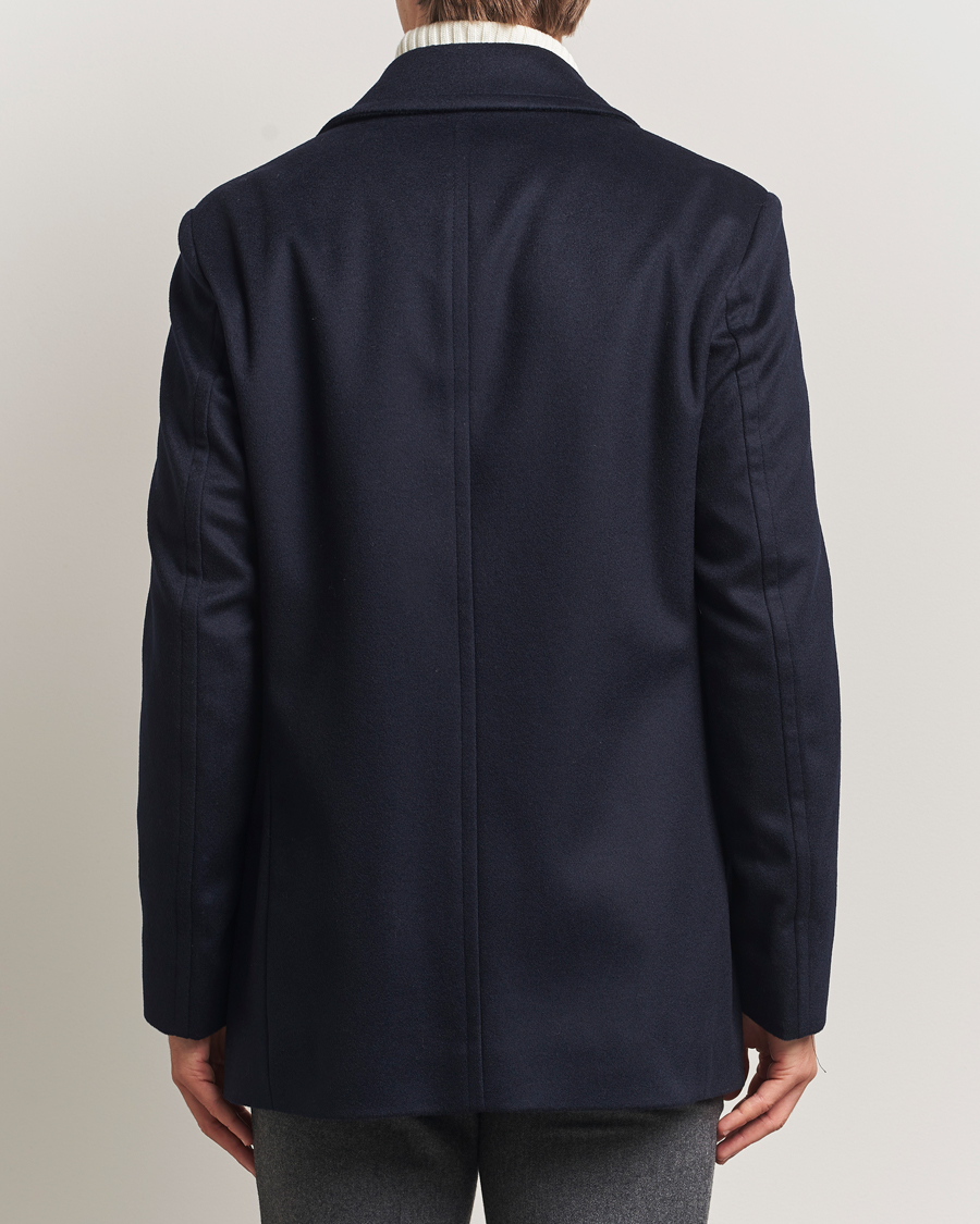 Hombres | Abrigos y chaquetas | BOSS BLACK | Hyde Wool Peacoat Dark Blue