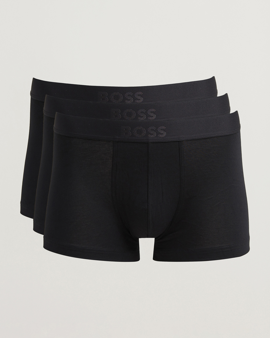 Hombres | Ropa interior y calcetines | BOSS BLACK | 3-Pack One Trunk Black