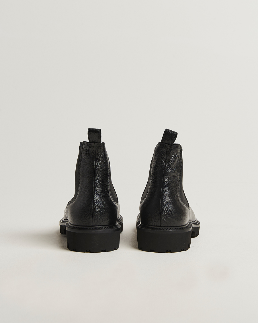Hombres | Botas | BOSS BLACK | Julyo Leather Chelsea Boot Black