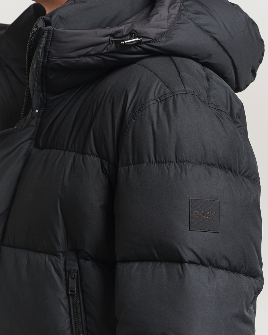 Hombres | Abrigos y chaquetas | BOSS ORANGE | Omaris Down Hooded Jacket Black