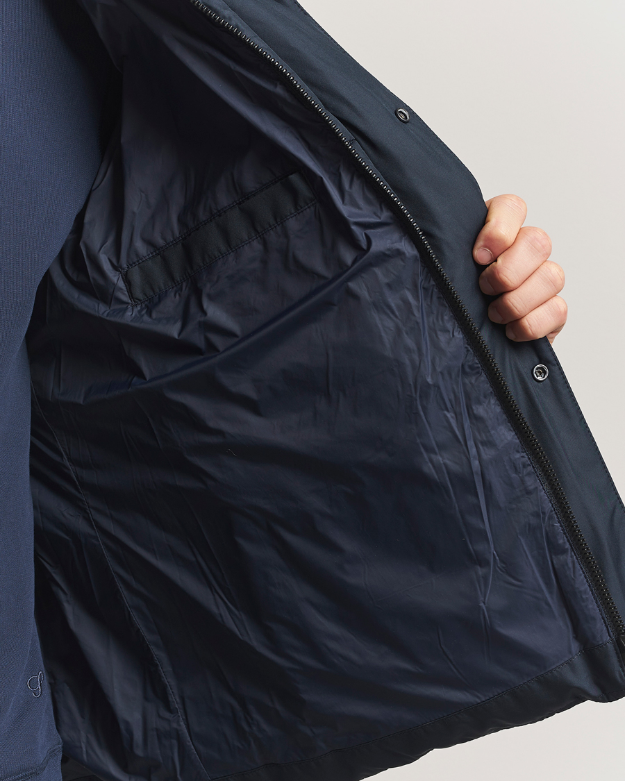 Hombres | Abrigos y chaquetas | BOSS ORANGE | Omaris Down Hooded Jacket Dark Blue