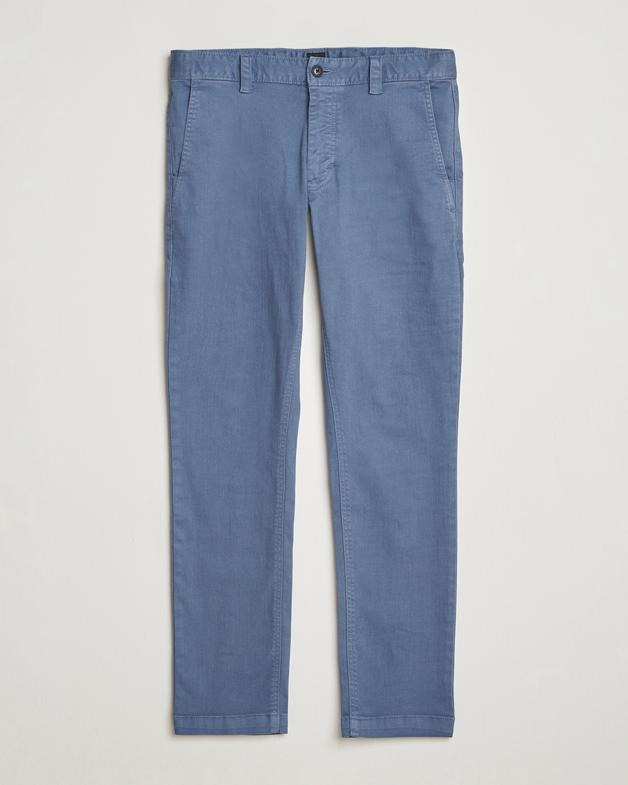 Hombres | Pantalones | BOSS ORANGE | Cotton Chino Open Blue