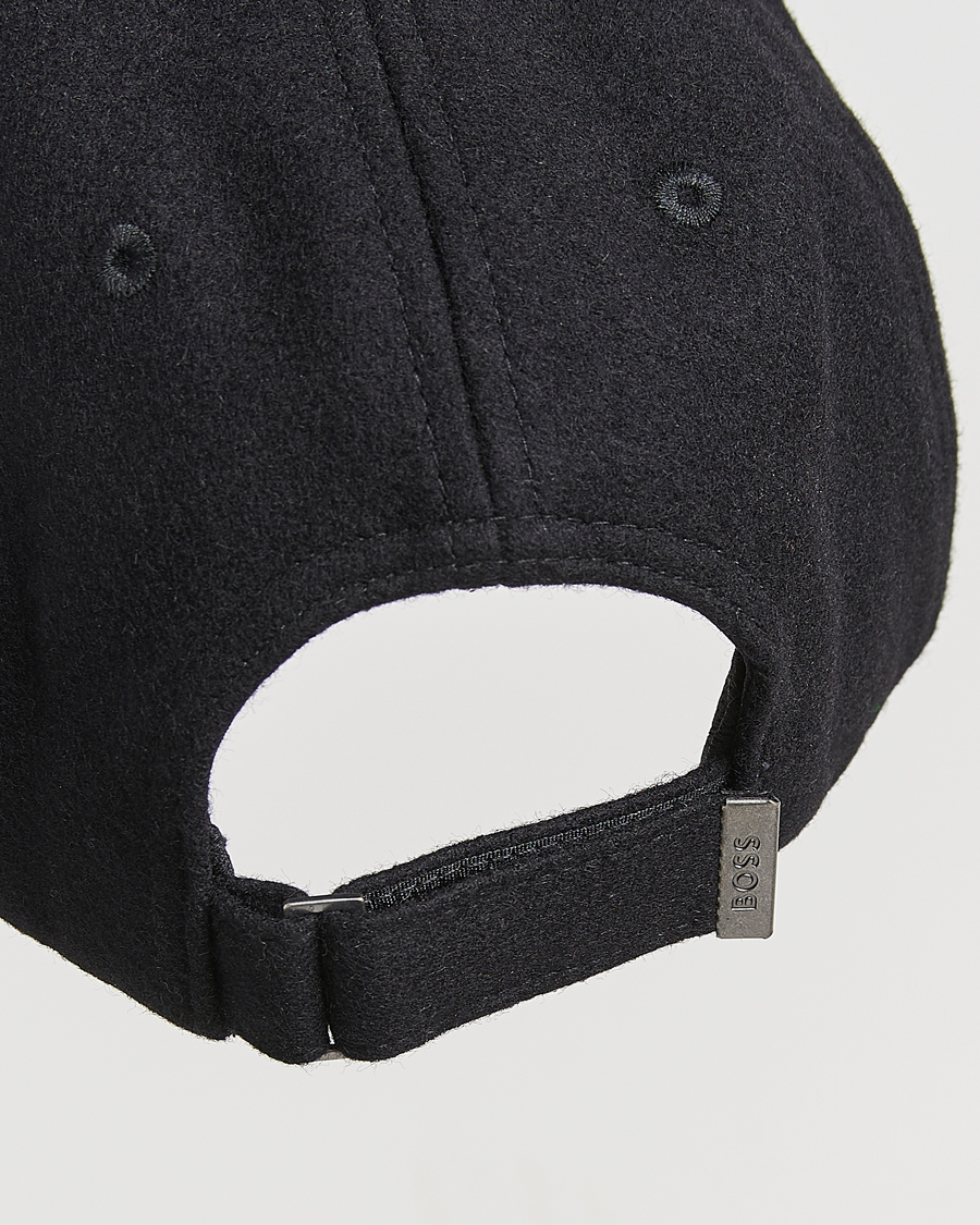 Hombres | BOSS ORANGE Derrel Wool Cap Black | BOSS ORANGE | Derrel Wool Cap Black
