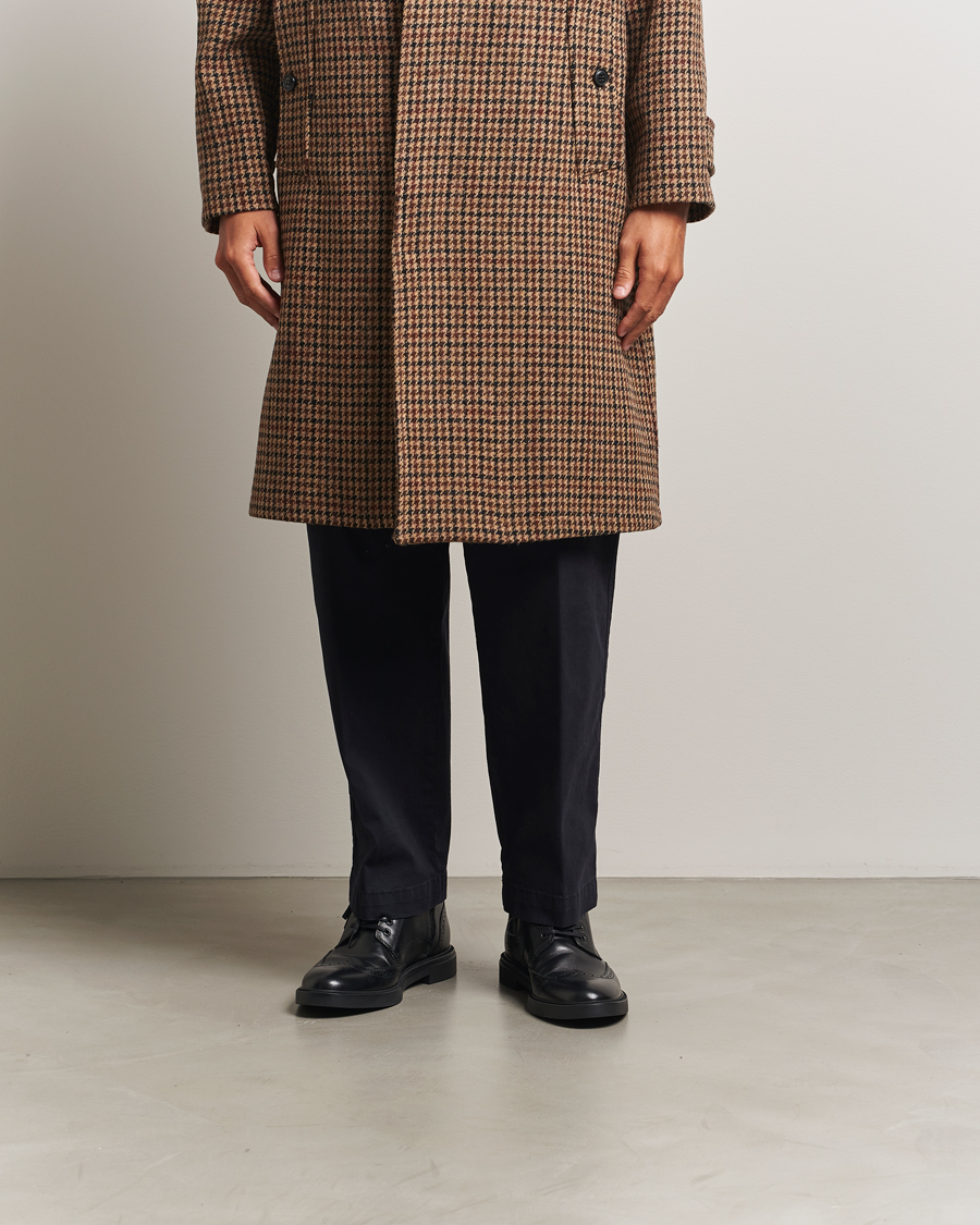 Hombres | Botas | BOSS BLACK | Calev Leather Brogue Boot Black