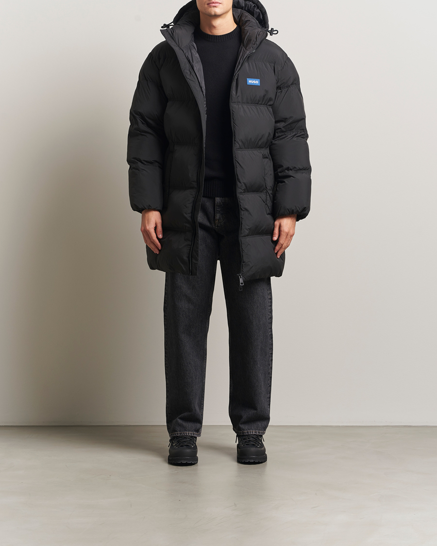 Hombres | Abrigos y chaquetas | HUGO | Bodi Hooded Puffer Parka Black