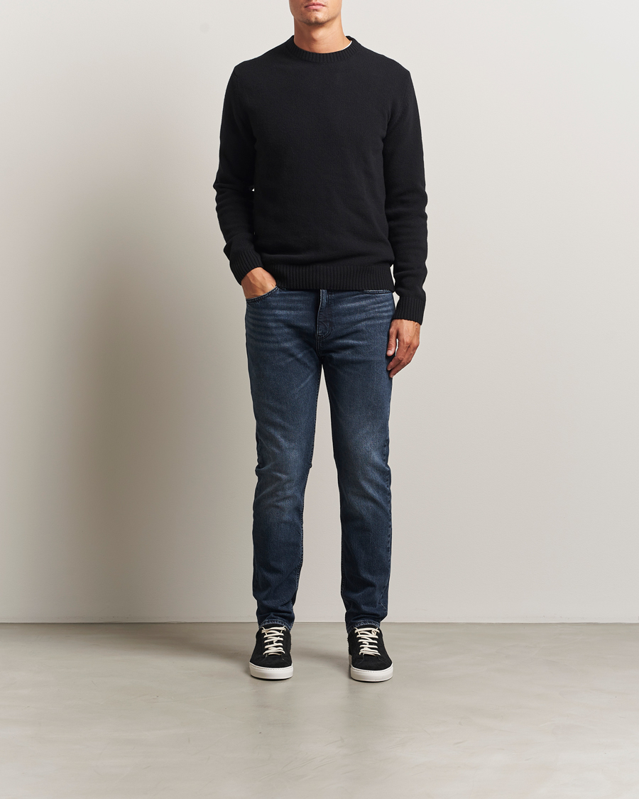 Hombres | Vaqueros | HUGO | Ash Slim Fit Jeans Dark Blue