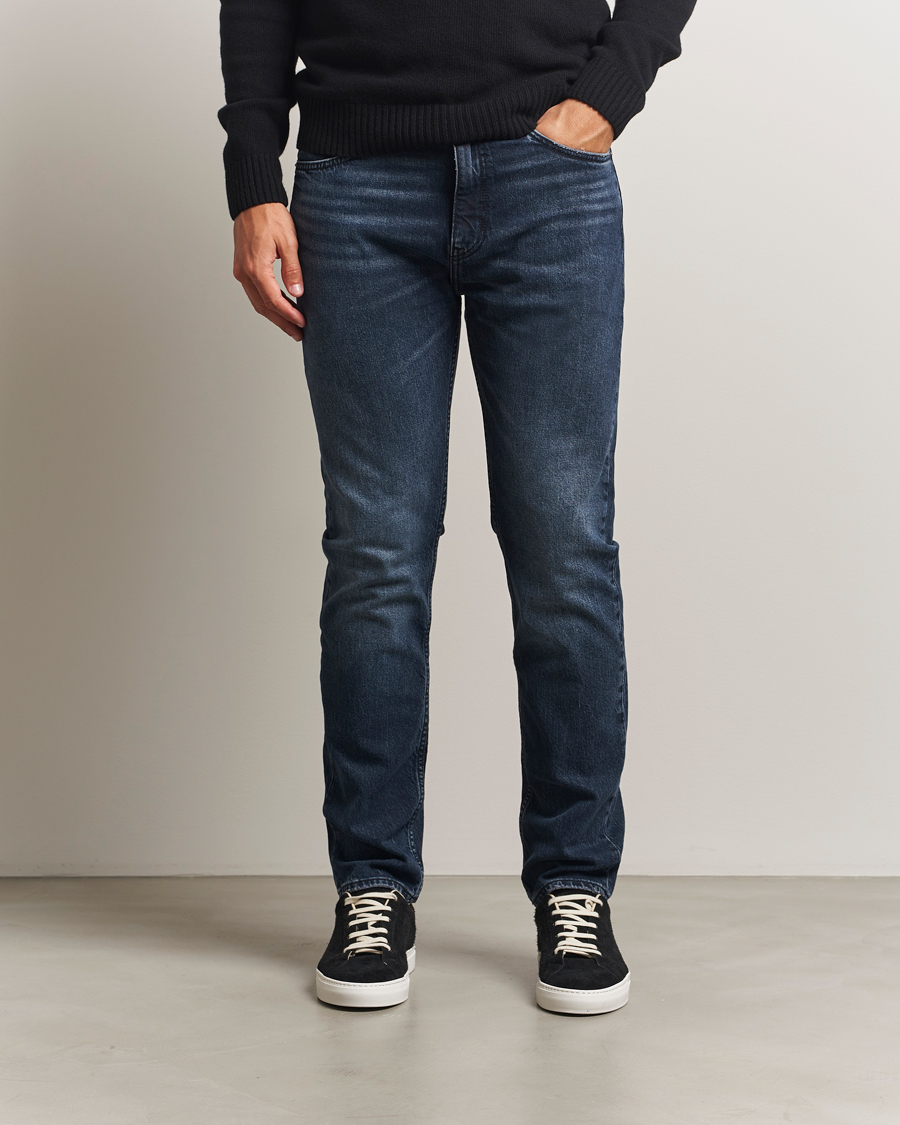 Hombres | Vaqueros | HUGO | Ash Slim Fit Jeans Dark Blue