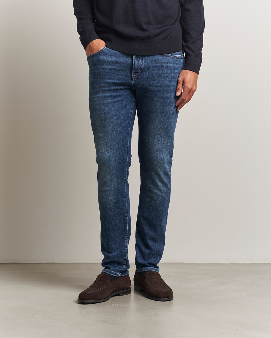 Hombres | Vaqueros | BOSS CAMEL | Karoo Slim Fit Jeans Navy