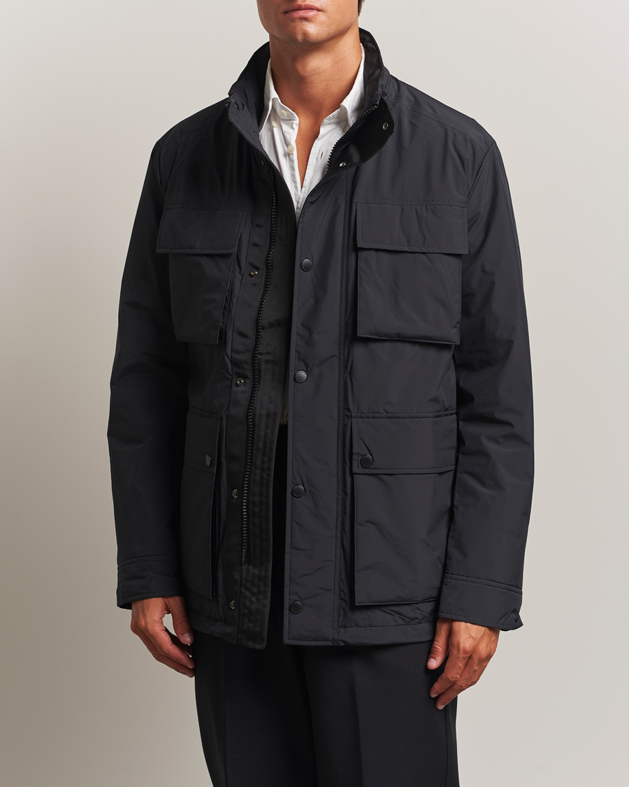 Hombres | Abrigos y chaquetas | J.Lindeberg | Aiden 2L Padded Field Jacket Black