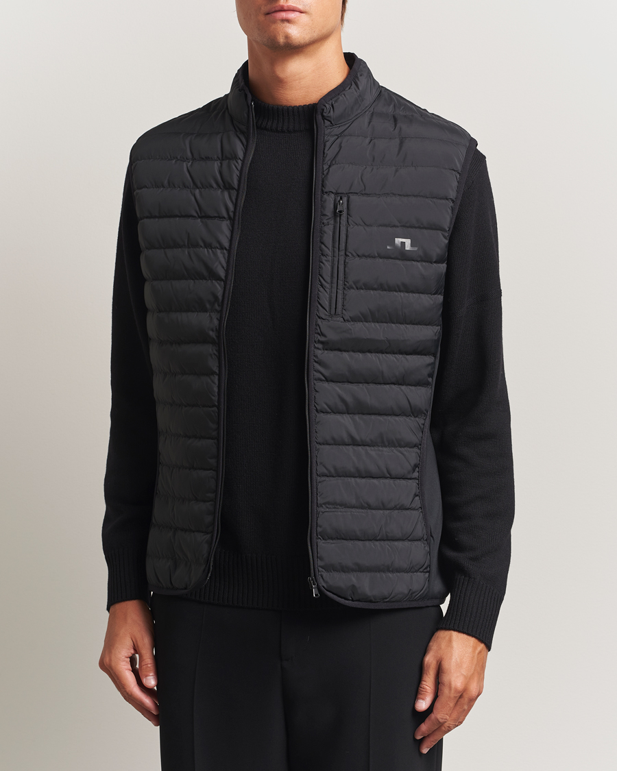 Hombres | Abrigos y chaquetas | J.Lindeberg | Pace Down Liner Vest Black