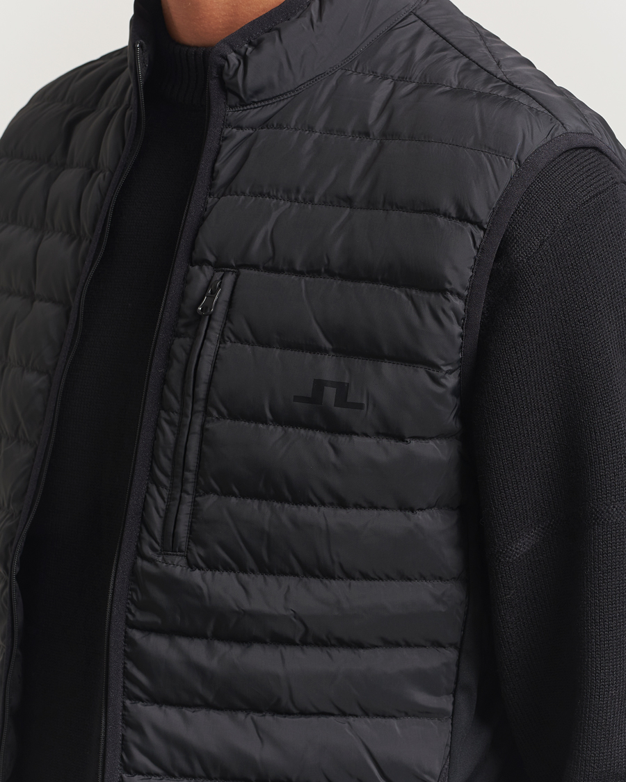 Hombres | Abrigos y chaquetas | J.Lindeberg | Pace Down Liner Vest Black
