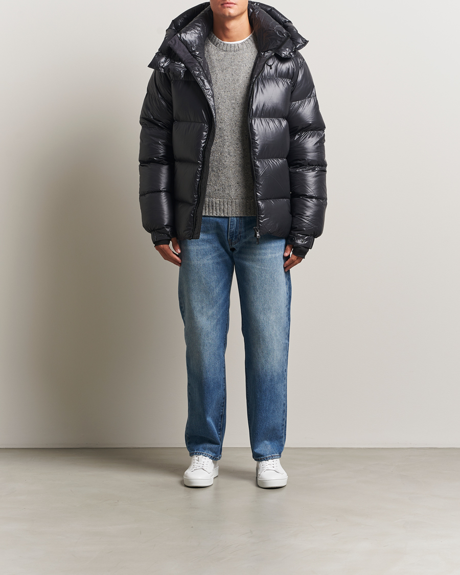 Hombres | Abrigos y chaquetas | J.Lindeberg | Creek Down Hooded Jacket Black
