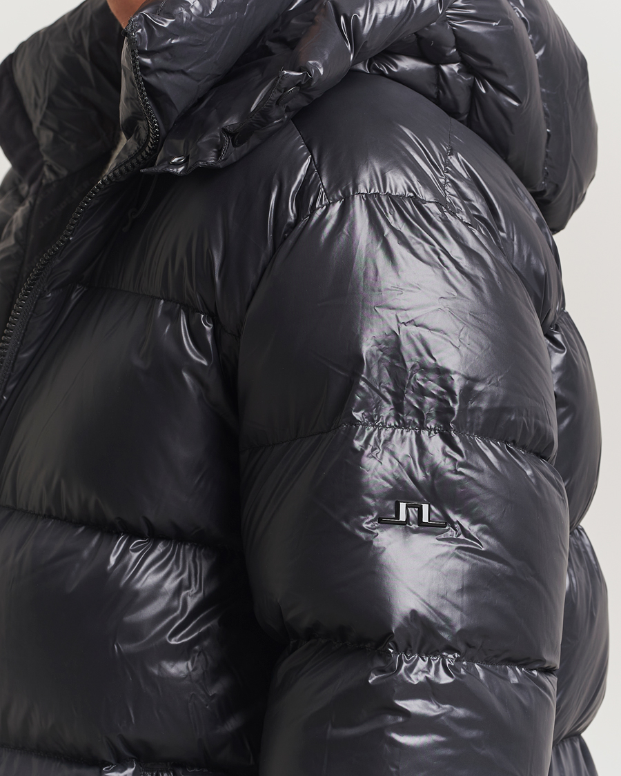 Hombres | Abrigos y chaquetas | J.Lindeberg | Creek Down Hooded Jacket Black
