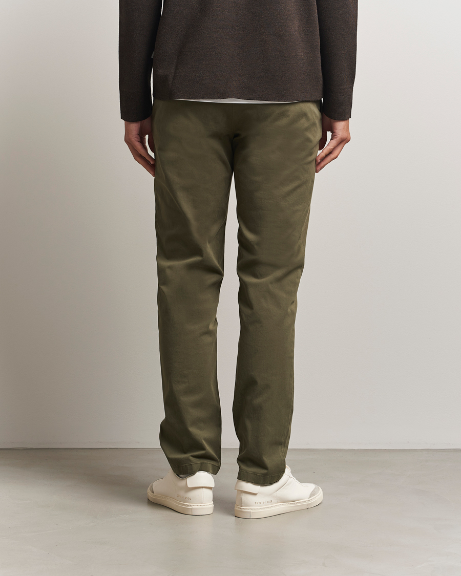 Hombres | Pantalones | J.Lindeberg | Ched Cotton Stretch Chinos Forest Green