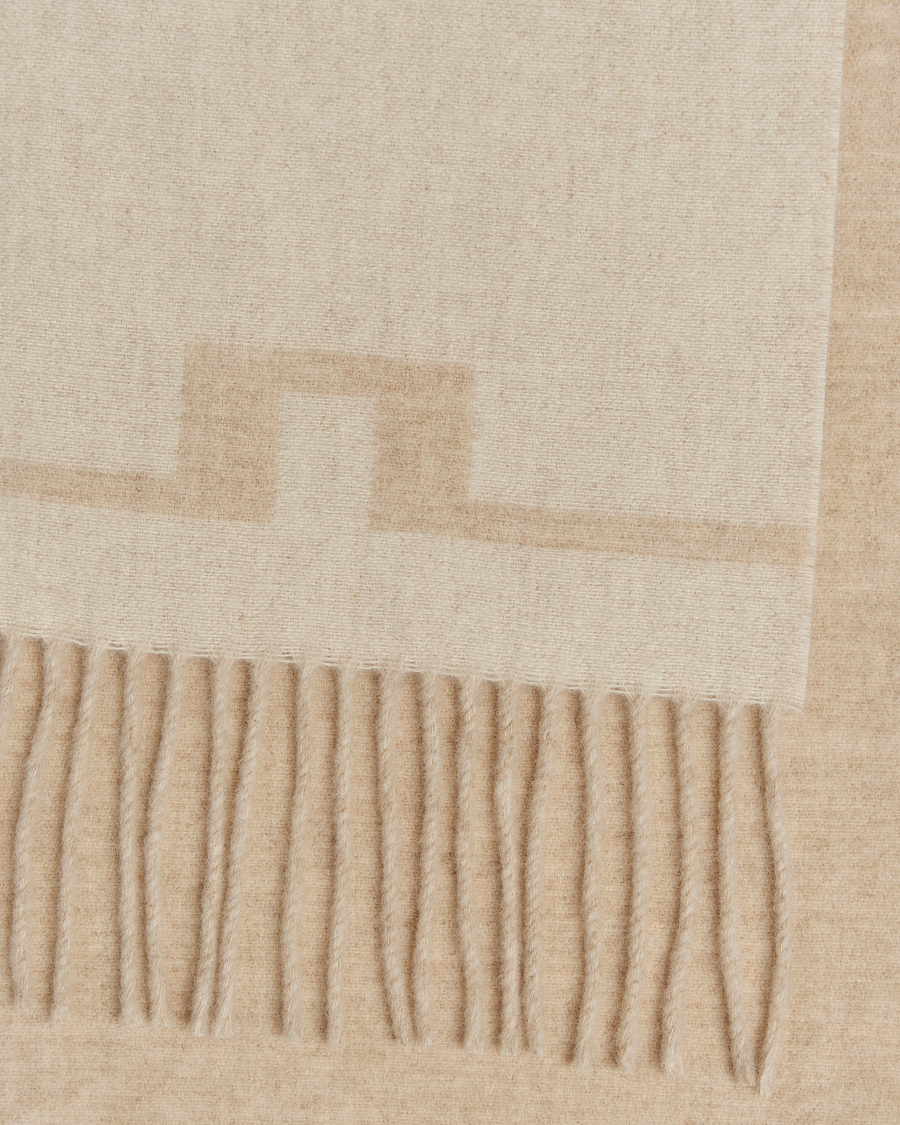 Hombres | Bufandas | J.Lindeberg | Champ Wool Doublefaced Scarf Moonbeam