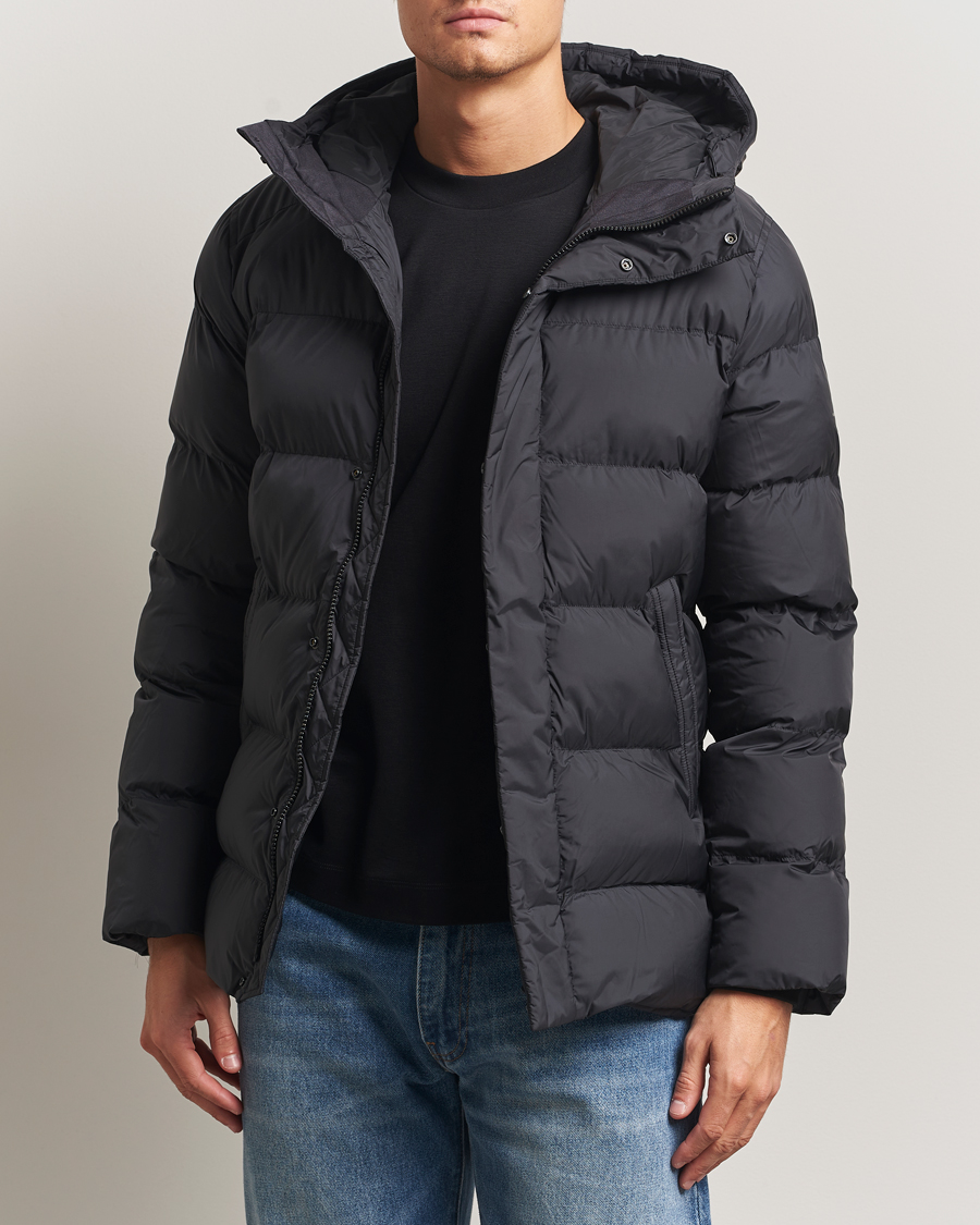 Hombres | Abrigos y chaquetas | J.Lindeberg | Padded Hooded Jacket Black
