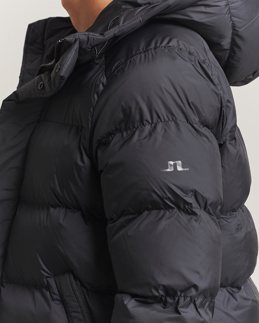 Hombres | Abrigos y chaquetas | J.Lindeberg | Padded Hooded Jacket Black