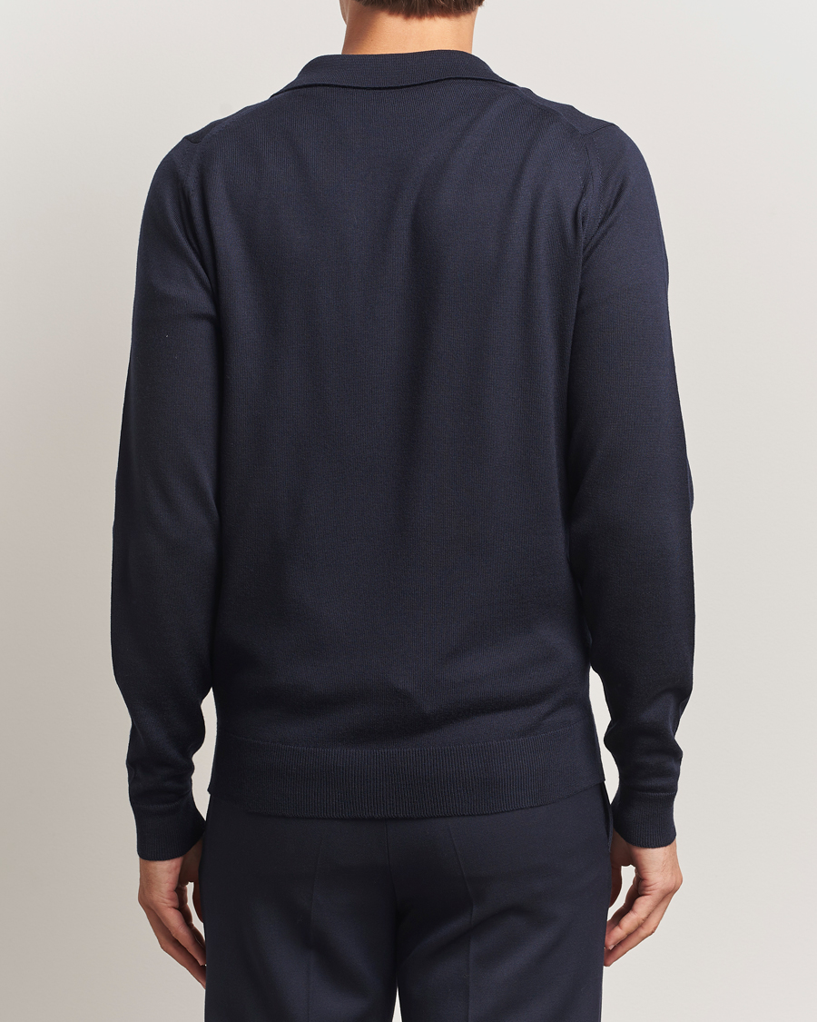Hombres | Jerséis y prendas de punto | John Smedley | Alston Extra Fine Merino Full Zip Midnight