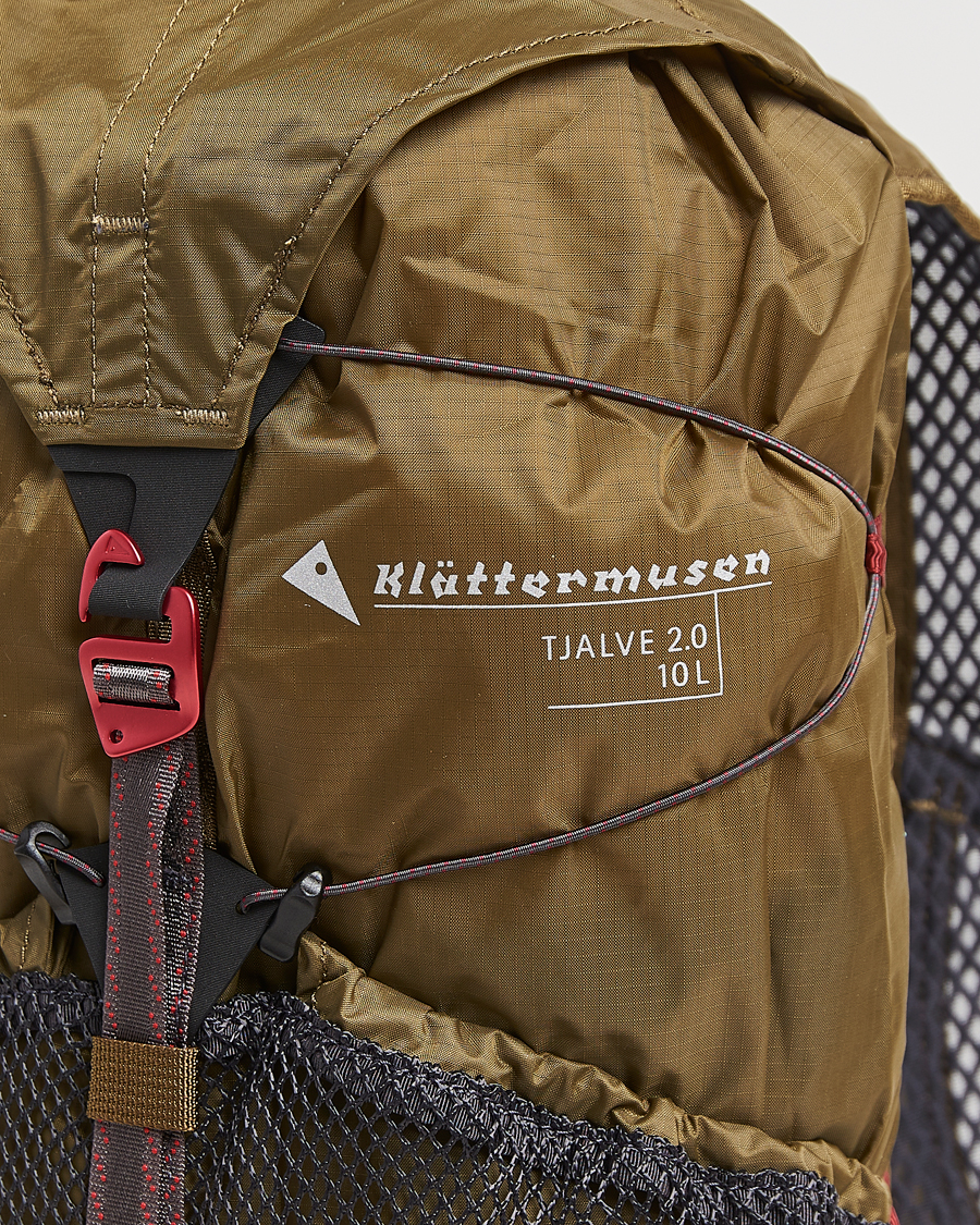 Hombres | Klättermusen Tjalve 2.0 Backpack 10L Olive | Klättermusen | Tjalve 2.0 Backpack 10L Olive