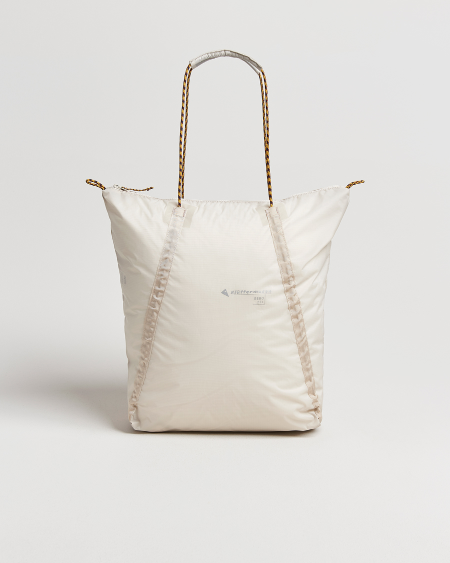 Hombres | Bolsos | Klättermusen | Gebo 23L Lightweight Totebag Putty Grey
