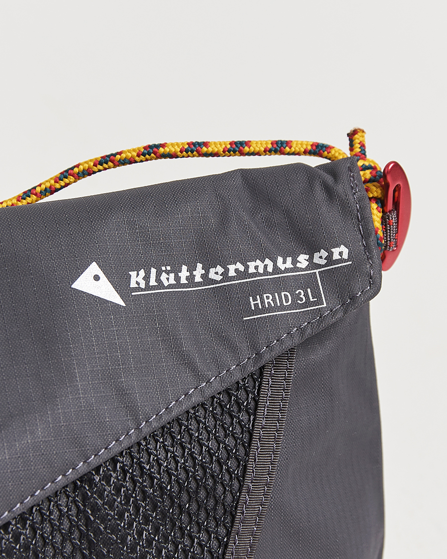 Hombres | Bolsos | Klättermusen | Hrid WP 3L Accessory Bag Raven