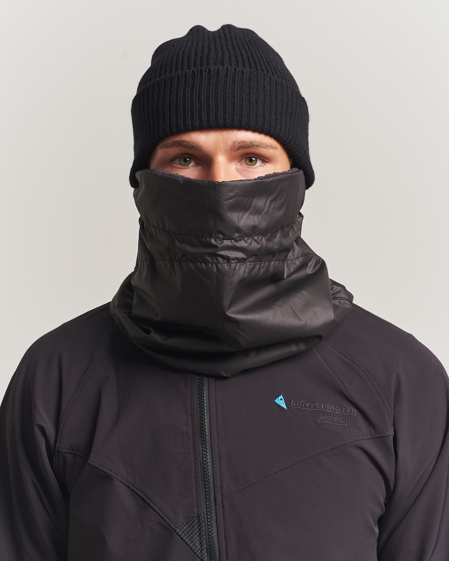 Hombres | Klättermusen Viglaf Neck Gaiter Black | Klättermusen | Viglaf Neck Gaiter Black