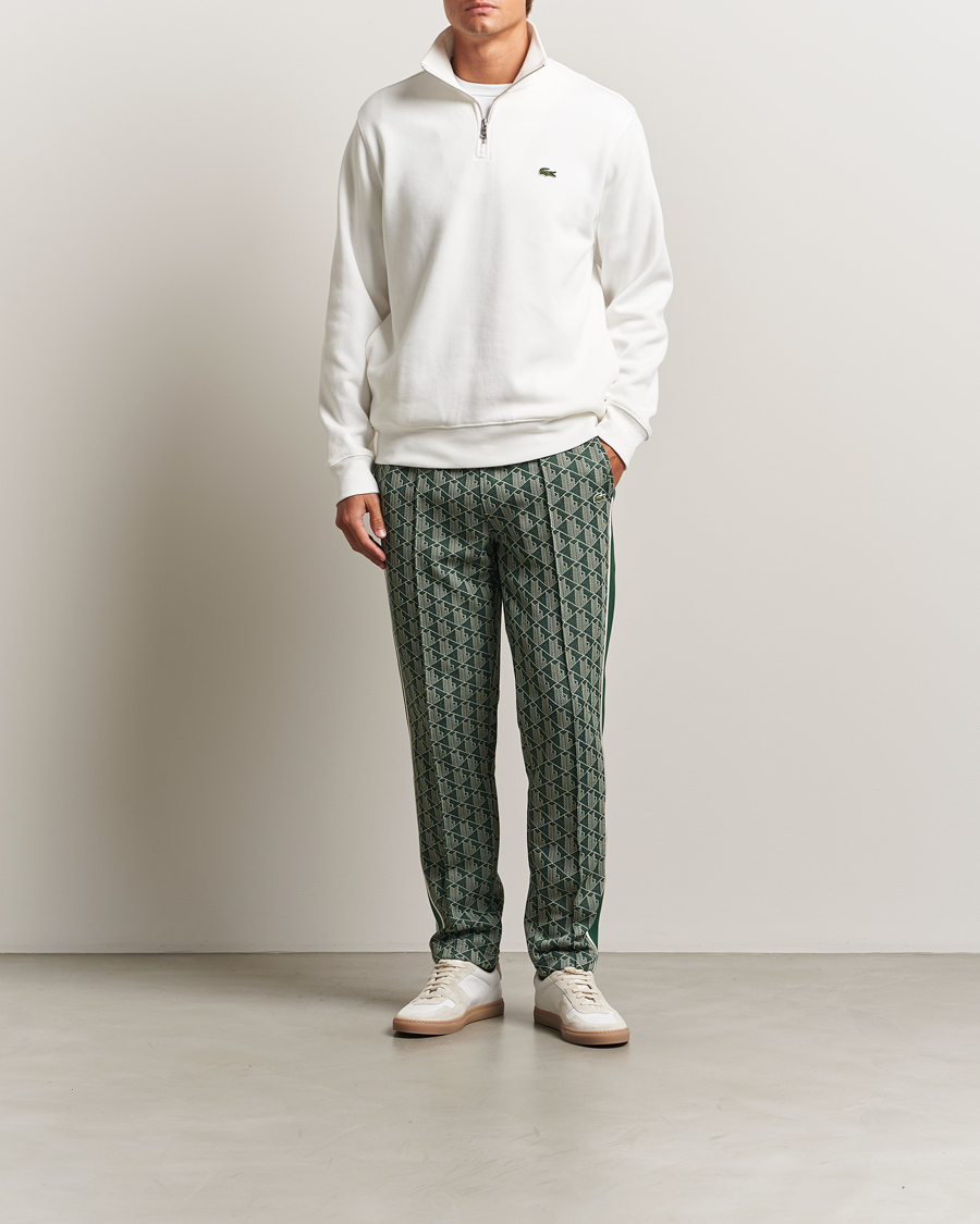 Hombres | Pantalones | Lacoste | Monogram Track Pants Green/Sinople