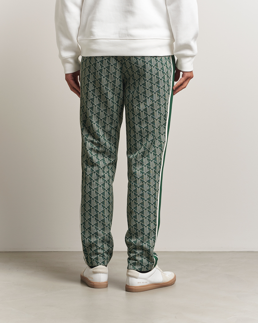 Hombres | Pantalones | Lacoste | Monogram Track Pants Green/Sinople