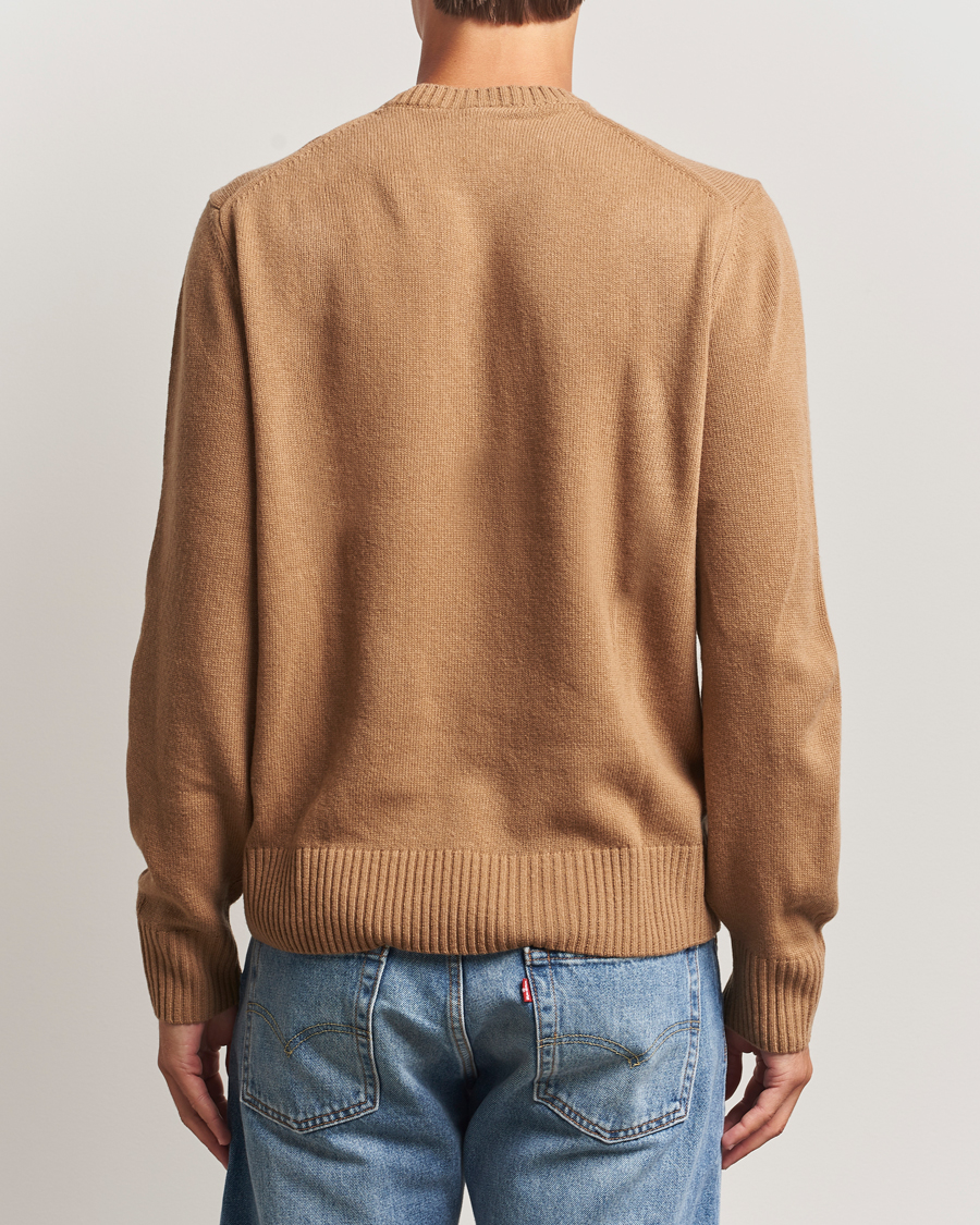 Hombres | Jerséis y prendas de punto | Lacoste | Carded Wool Crew Neck Datte Chine