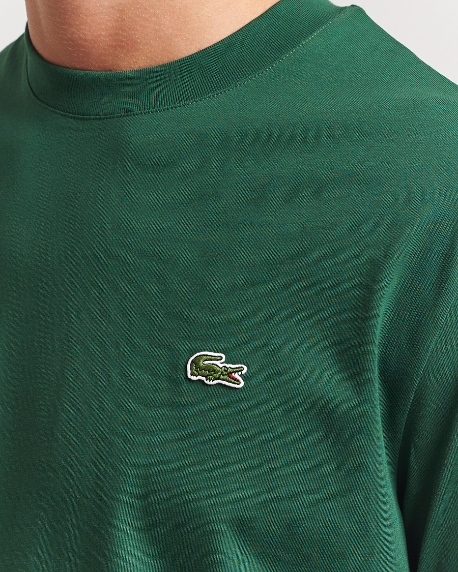 Hombres | Camisetas | Lacoste | Crew Neck T-Shirt Green