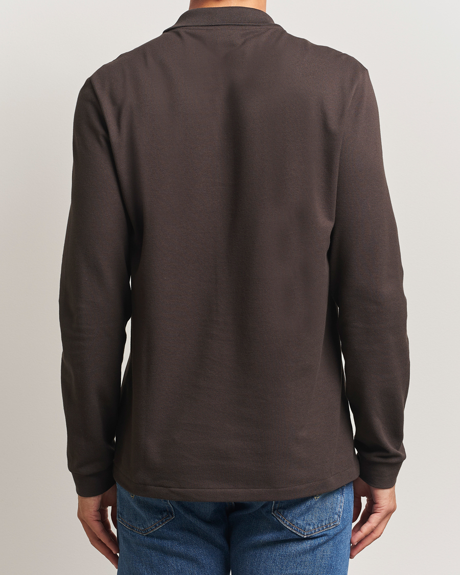 Hombres | Jerséis y prendas de punto | Lacoste | Original Long Sleeve Polo Piké Porto Brown