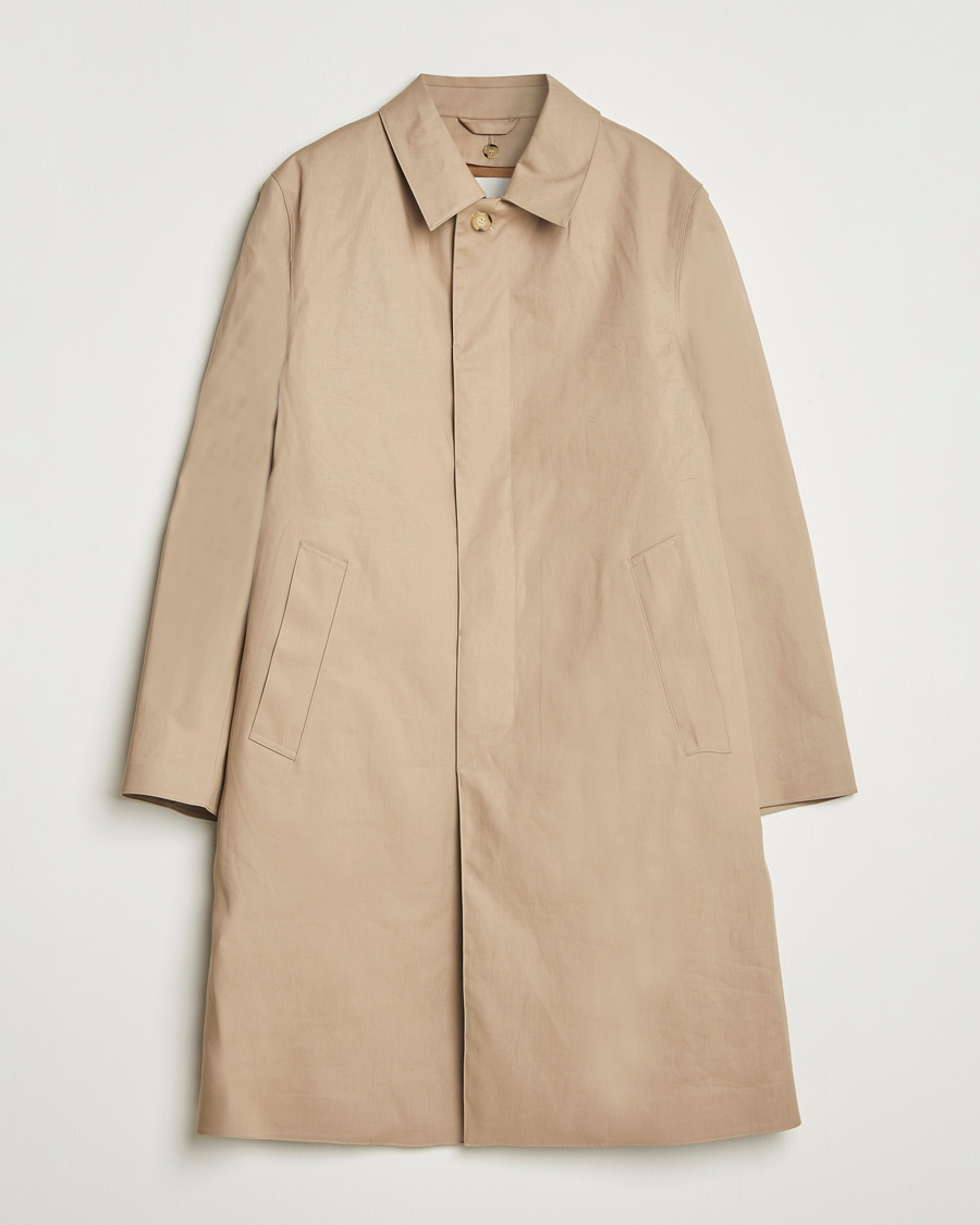 Hombres | Abrigos y chaquetas | Mackintosh | Dunkeld Car Coat Fawn