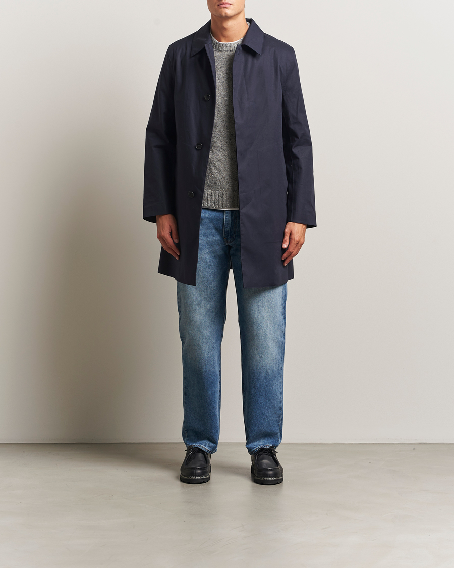 Hombres | Abrigos y chaquetas | Mackintosh | Dunoon Car Coat Navy