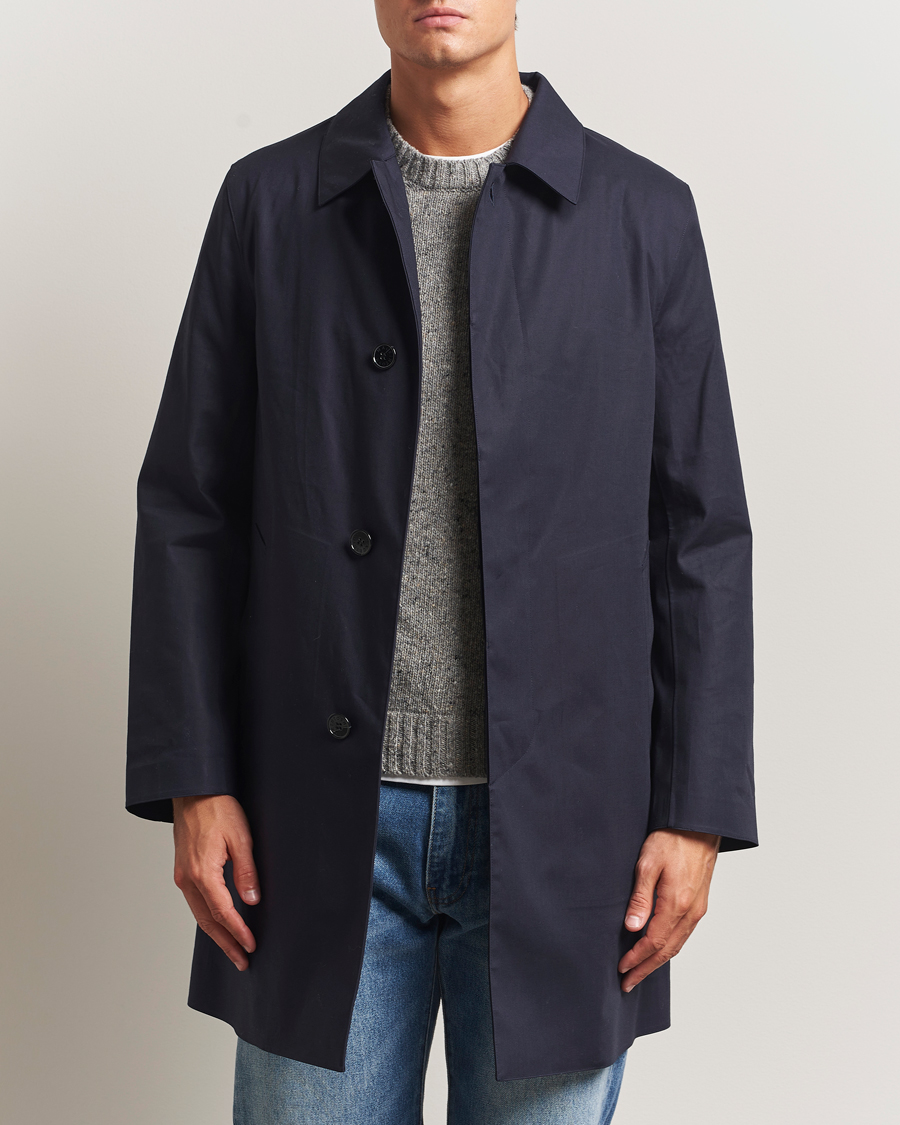 Hombres | Abrigos y chaquetas | Mackintosh | Dunoon Car Coat Navy