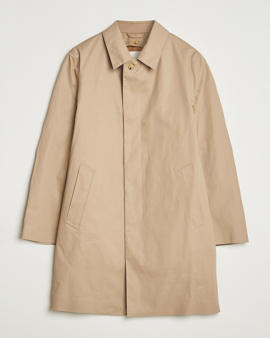 Hombres | Abrigos y chaquetas | Mackintosh | Dunoon Car Coat Fawn