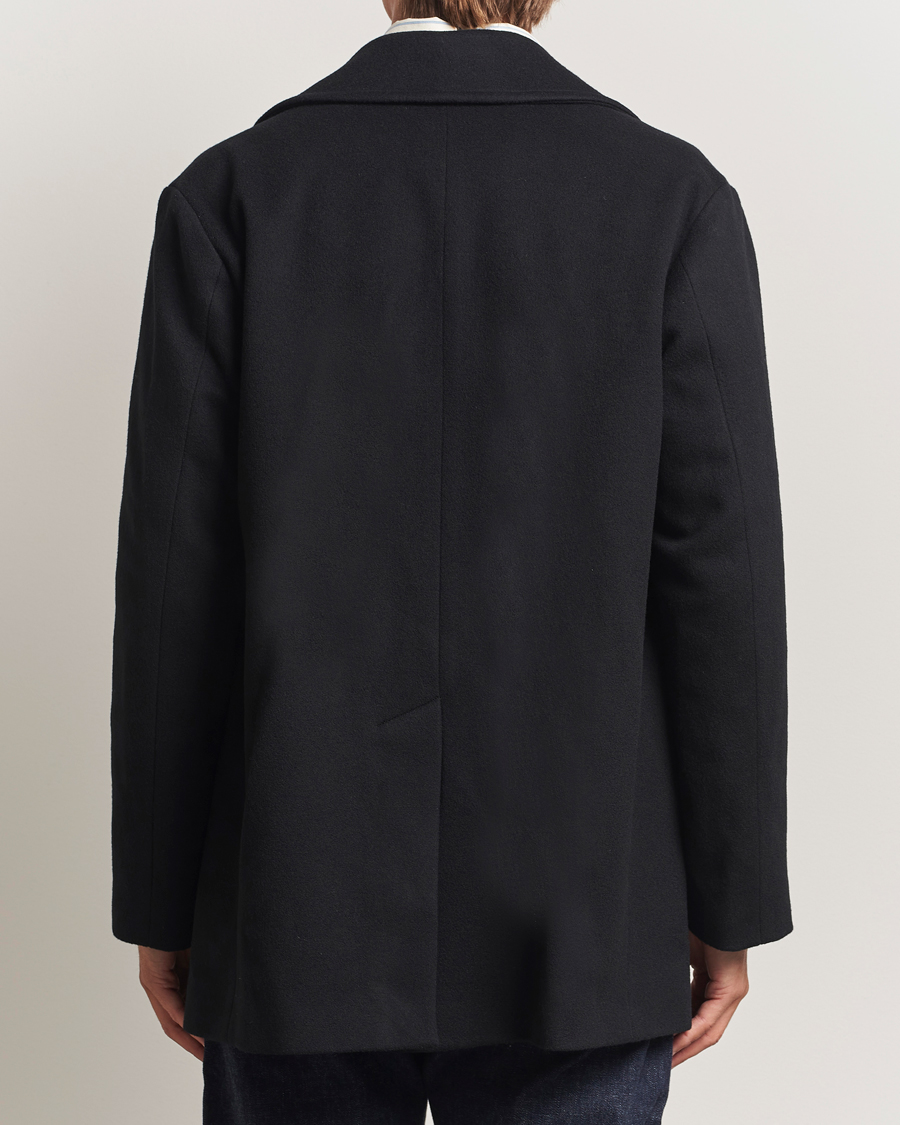 Hombres | Abrigos y chaquetas | Mackintosh | Dalton Wool/Cashmere Peacoat Black